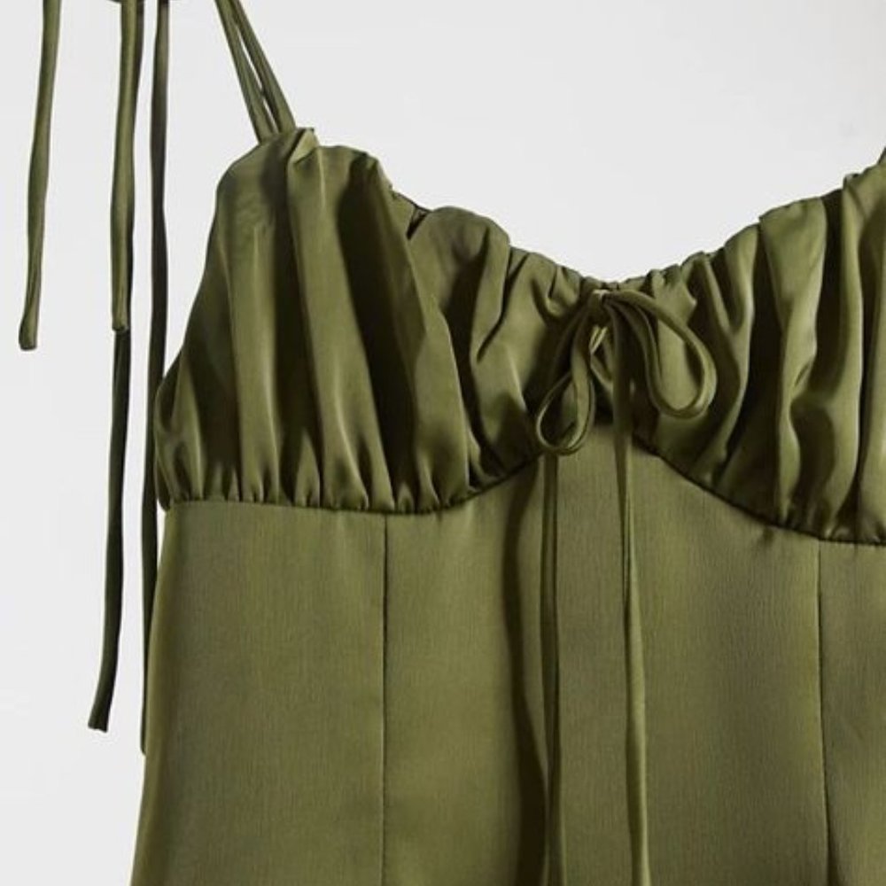 NWT Lola May satin mini party dress